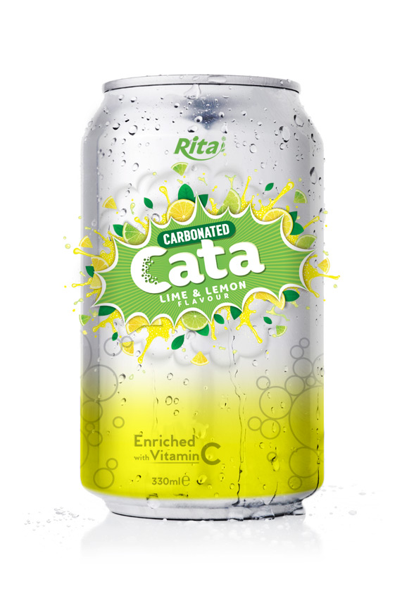 Carbonated Natural Lime Lemon Flavor Drink